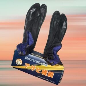 Authentic Japanese Tabi Sneakers Split-Toe Canvas Shoes Made in Japan 🇯🇵Size 44